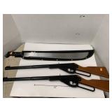 2cnt Daisy BB Guns and Machete