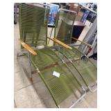 2 Vintage Telescope Outdoor Chairs MCM