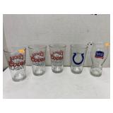Assorted glasses