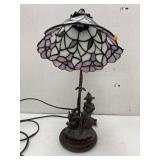Reproduction Meyda Tiffany stained glass lamp