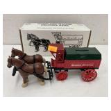 Ertl horse & wagon delivery bank