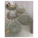 Plates and Glass Trays