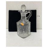Antique 1888-1902 model Maple Leaf decanter