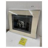 Framed artwork, signed