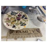 Cake Plate & Canisters