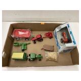 Assorted farm toys & Dairy Queen wagon