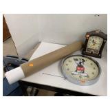 2cnt Mickey Mouse Clocks and Poster