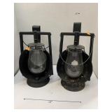 2cnt Dietz RR Lanterns