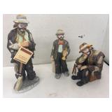 Clown Figures - Emmett Kelly Collection