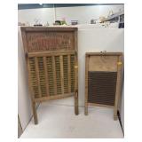 2 Vintage Washboards