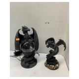 Light Up Dragon Decor (broken on top) and Dragon