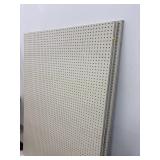 10 cnt - Pegboard PanelS - approx 67 x 46.5