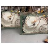 2 Boxes (20 pcs ea) Stoneware Sets