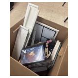 Picture Frames, Shelves,  & Misc Box