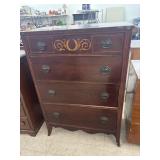 Vintage 4 Drawer Dresser