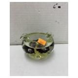Vntg St. Clair art glass ashtray