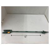 Metal arrow wall hanging