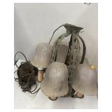 Vintage Hanging Lamp / Chandelier