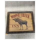 Wooden Sign - Moose Creek Inn