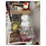 Group Lot w/ Nut Crackers, Snow Globe, Misc