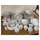 Lot Of Royalton China Co. Fabulace Dinner Plates,