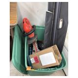 Tote w/ Lid & Contents