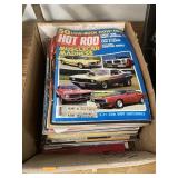Lot of Hot Rod magazines