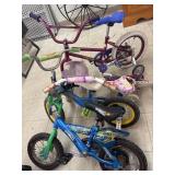 4 cnt Kids / Toddler Bikes