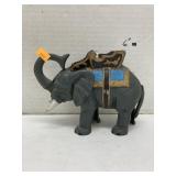 Cast iron elephant bank