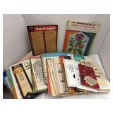 Vintage Song Books, Music Books, Misc Books