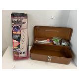 Metal Tackle Box and Surge Protector