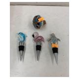 Assorted bottle stoppers