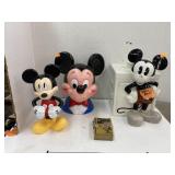 Mickey Mouse cookie jar, bank, figure, etc