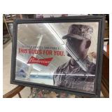 Budweiser Air Force mirror