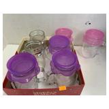 Drinking Mason Jars, 5cnt Lids