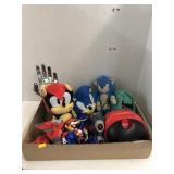 Mario, Sonic, etc Toys