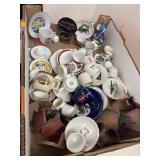 Flat if Souvenir Cups & Saucers