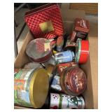 Tins Box Lot