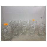 Vintage Corelle Golden Grapes and Vines Tumblers
