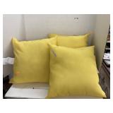 3-square pillows