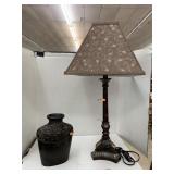Lamp and Vase