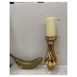 Candle Holder and Banana Decor
