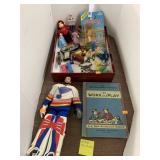 Vntg Toys and Book