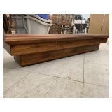 Wooden Shelf, approx 4ft x 10in x H 9in