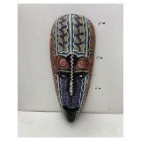Wooden painted mask