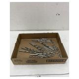 Flat of drill bits