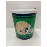 Notre Dame tin w/ lid (some denting)