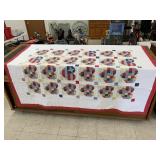 Heart Quilt, some stains