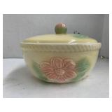 Pansies Pattern Dish with Lid