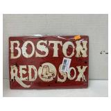 Boston Ref Sox Metal Sign